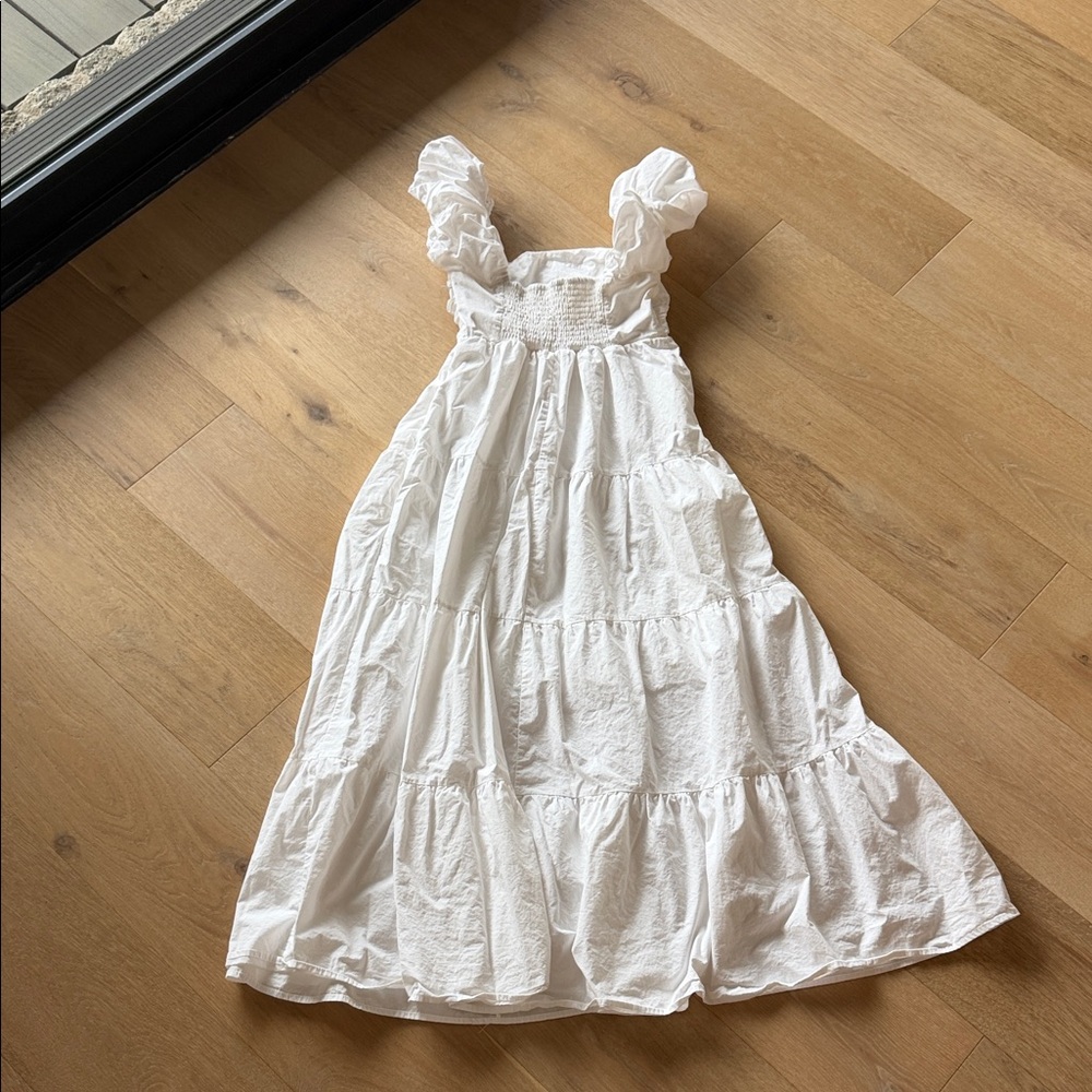 Altar’d State White Ruffled Sundress - Picture 3 of 3
